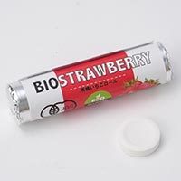 【32個セット】オアシス 有機いちごロール 21g/14粒 ×32個